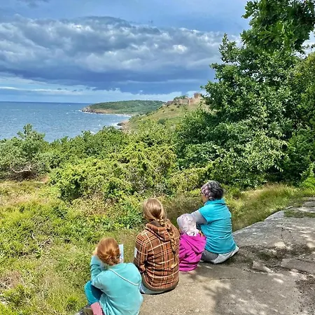 בית נופש Hyggehytten Auf Bornholm Ostermarie